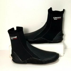 Cressi ISLA 5 mm Scuba Boots Mens 7 Womens 8 NWOT